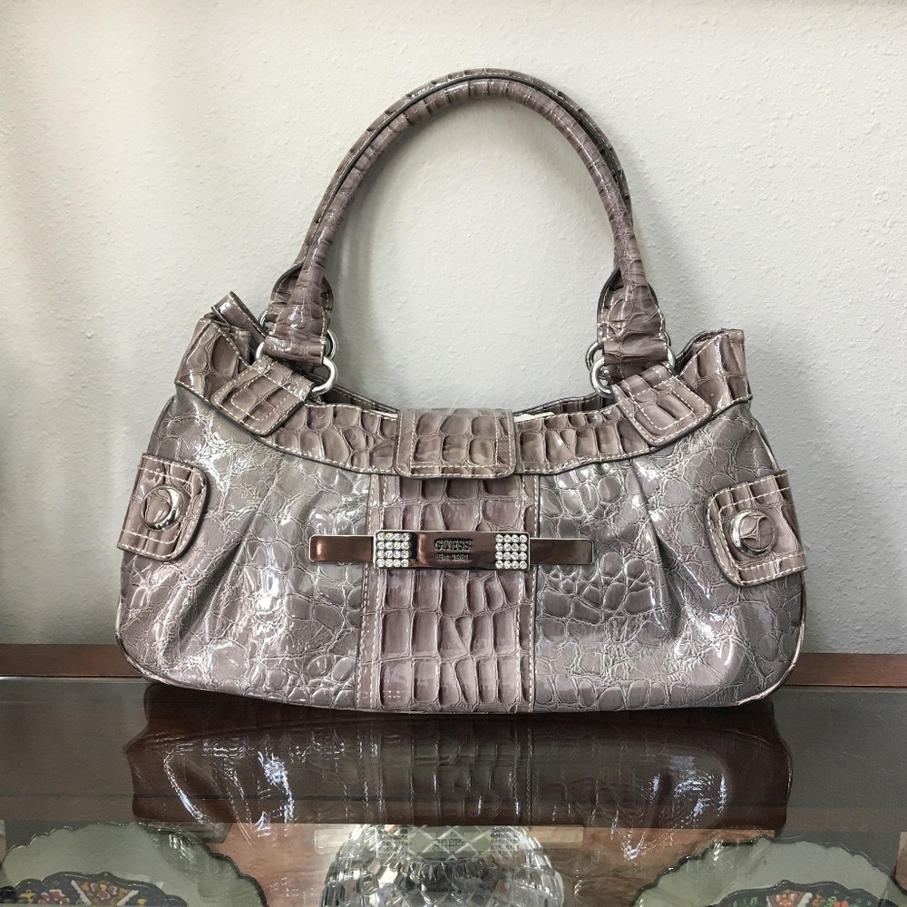 Guess Snake Print Handbag